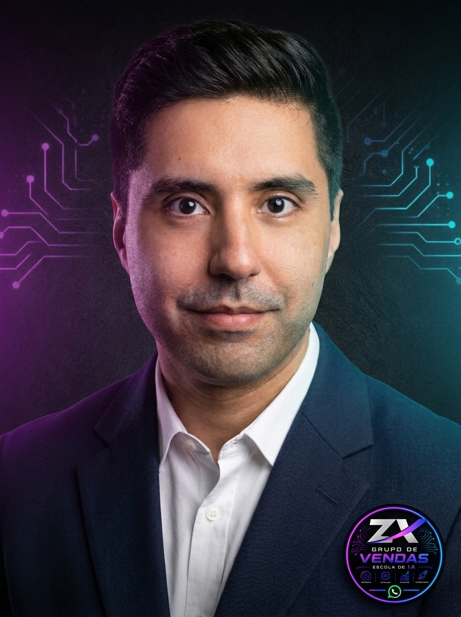 Foto de Victor Ribeiro, consultor comercial da ZX LAB